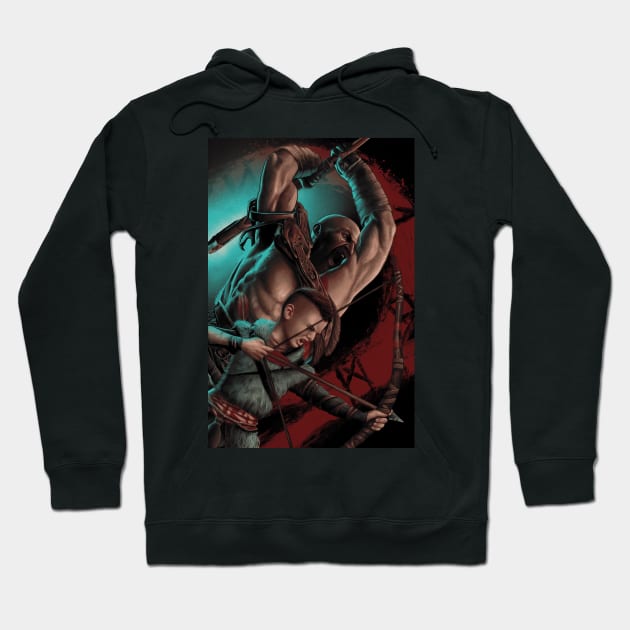 God of War: Spartan Rage Hoodie by AlbertColladoArt